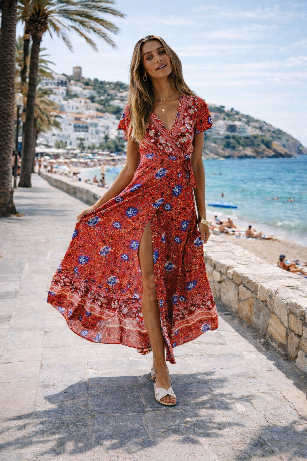 Vestido Largo Fluido "Verano Eterno"